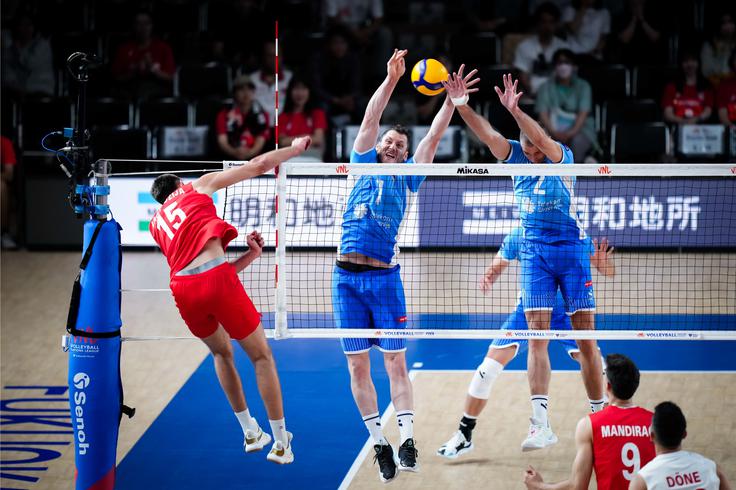 slovenska odbojkarska reprezentanca : Turčija | Foto: VolleyballWorld