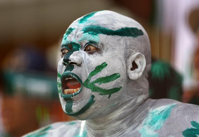 Nigerijski navijači so spet trepetali.  | Foto: Reuters
