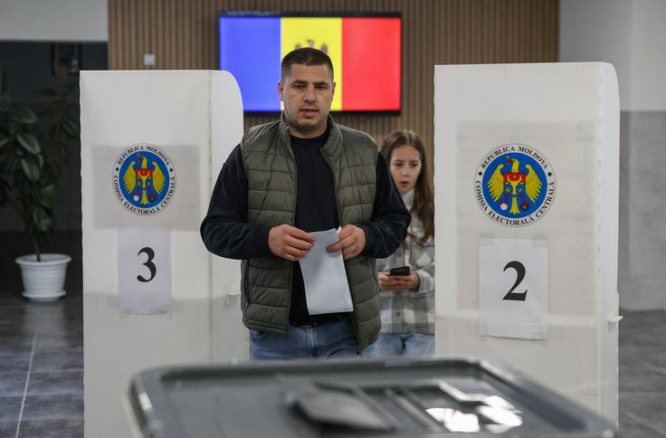 Moldavija, parlamentarne volitve | Foto: Reuters