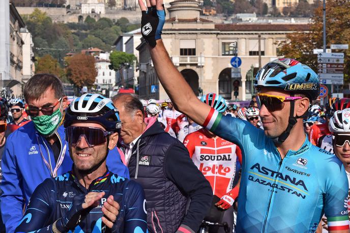 Vincenzo Nibali Alejandro Valverde | Alejandro Valverde in Vincezo Nibali sta v soboto končala bogati karieri. | Foto Guliverimage