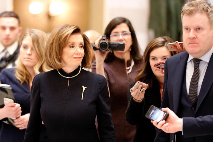 Nancy Pelosi, predsednica predstavniškega doma kongresa. | Foto: Reuters