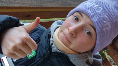 Obetavna skakalka Tina Erzar ima dobre novice glede svojega zdravstvenega stanja