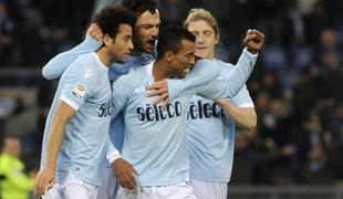 Lazio po visoki zmagi skočil na tretje mesto