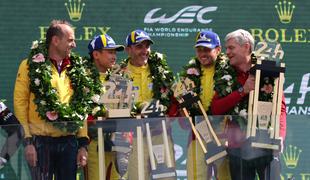 Le Mans osvojil Ferrari s Kubico, Rossi ni videl cilja