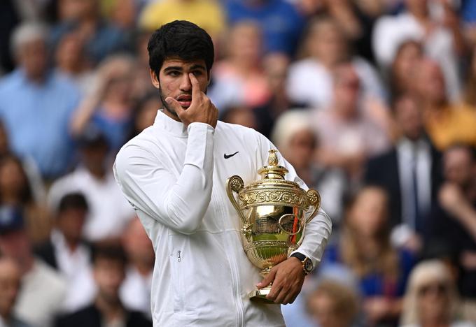Carlos Alcaraz je letos zmagal Wimbledon. | Foto: Reuters