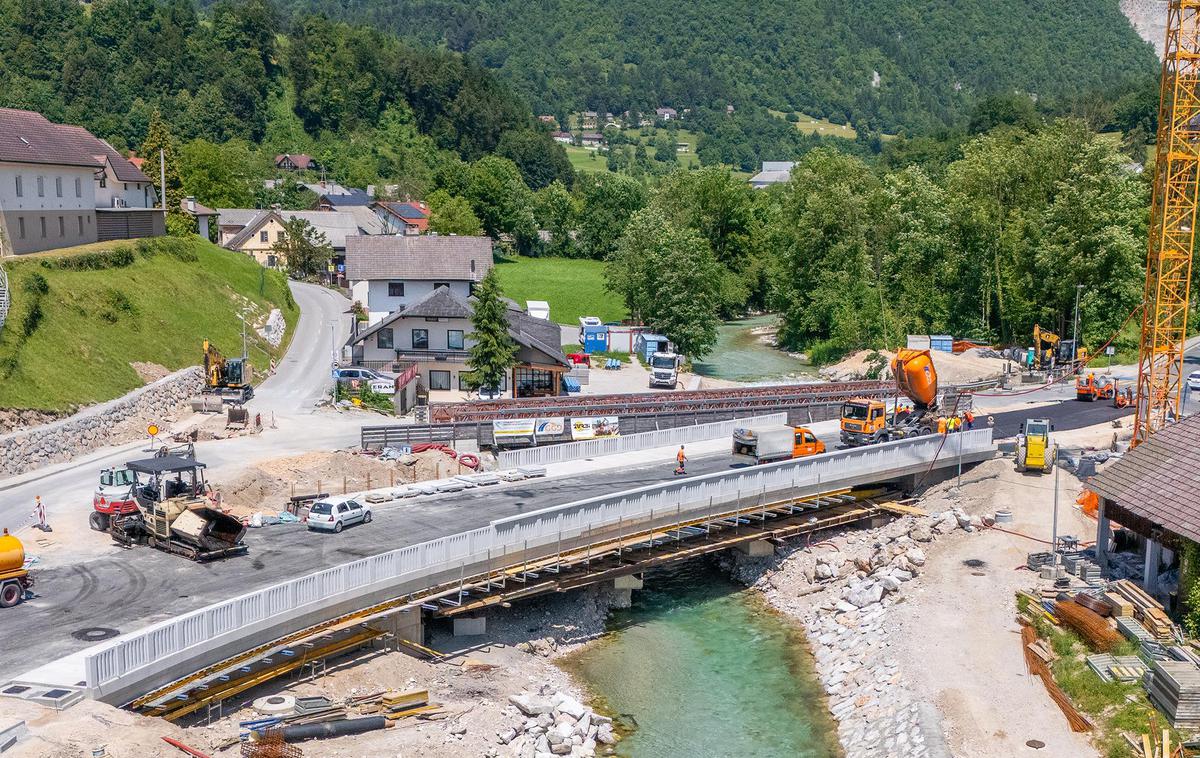 most v občini Kamnik |  Most bo za razliko od prejšnjega po zaključku del omogočal dvosmerni promet, hkrati pa bodo pešcem in kolesarjem na voljo ločene in varne površine na obeh straneh konstrukcije. | Foto InfoPot