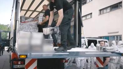 Operacija Plexus: nemški preiskovalci zasegli rekordnih 35 ton kokaina #video