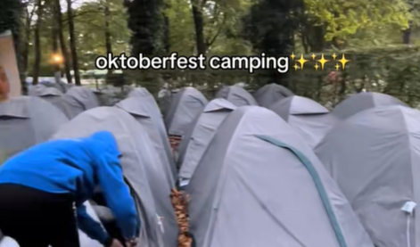 Bes zaradi cen na Oktoberfestu: to je nastanitev za 65 evrov na noč #video