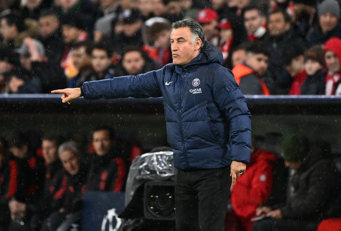 Na zelo majavih nogah je tudi položaj trenerja PSG Christopha Galtierja. | Foto: Reuters