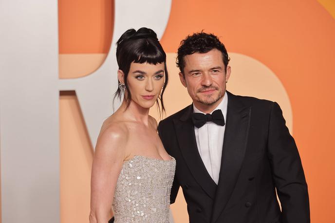 Katy Perry in Orlando Bloom | Pevka in igralec sta se spoznala leta 2016 na zabavi po podelitvi zlatih globusov, na valentinovo leta 2019 sta se zaročila, avgusta 2020 pa se jima je rodila hčerka Daisy Dove. | Foto Guliverimage