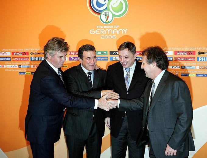 Pred SP 2006 se je tako družil s selektorji Avstralije (Guus Hiddink), Brazilije (Carlos Alberto Perrerira) in Japonske (Zico). | Foto: Guliverimage/Vladimir Fedorenko