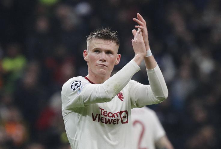 Scott McTominay je v premier ligi v tej sezoni zadel petkrat, v ligi prvakov pa enkrat. | Foto: Reuters