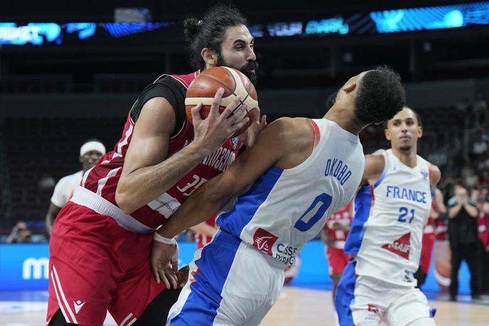 EuroBasket25: Gruzija - Francija | Čvrsti Gruzijci so domov poslali danes neprepričljive Francoze. | Foto Reuters