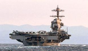 Donald Trump ob kritikah brazilskega predsednika proti Karibom napotil letalonosilko