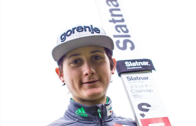 Cene Prevc je bil najboljši slovenski skakalec v kvalifikacijah. Zasedel je deseto mesto. | Foto: Grega Valančič/Sportida