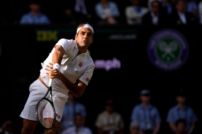 Roger Federer je v finalu zapravil dve žogici za zmago. | Foto: Gulliver/Getty Images