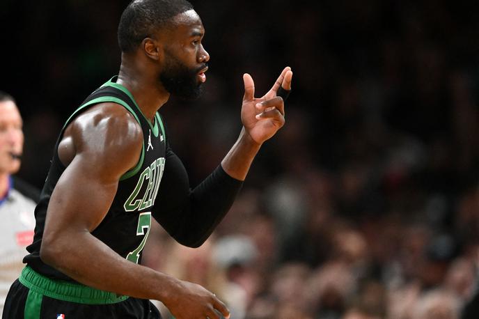 Jaylen Brown | Jaylen Brown je bil zelo nezadovoljen s sodniškim kriterjem na tekmi s San Antoniom. | Foto Reuters