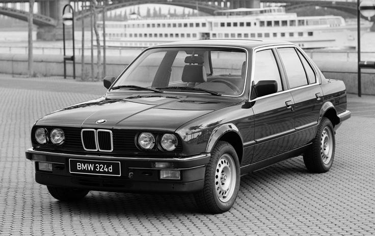 Druga generacija BMW serije 3 je imela prva tudi dizelski motor. | Foto: BMW