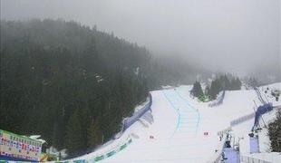 Za veleslalom bo morala pomagati tudi mati narava
