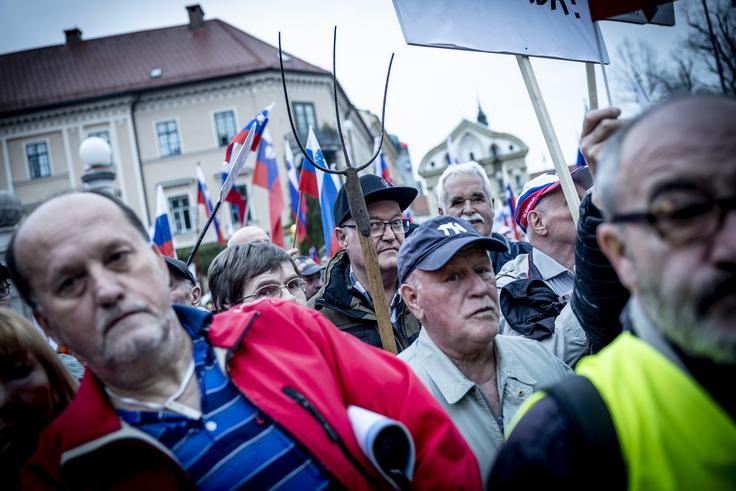 Shod proti politiki aktualne vlade | Foto: Ana Kovač