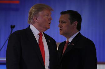 Trump Cruza obtožil kraje