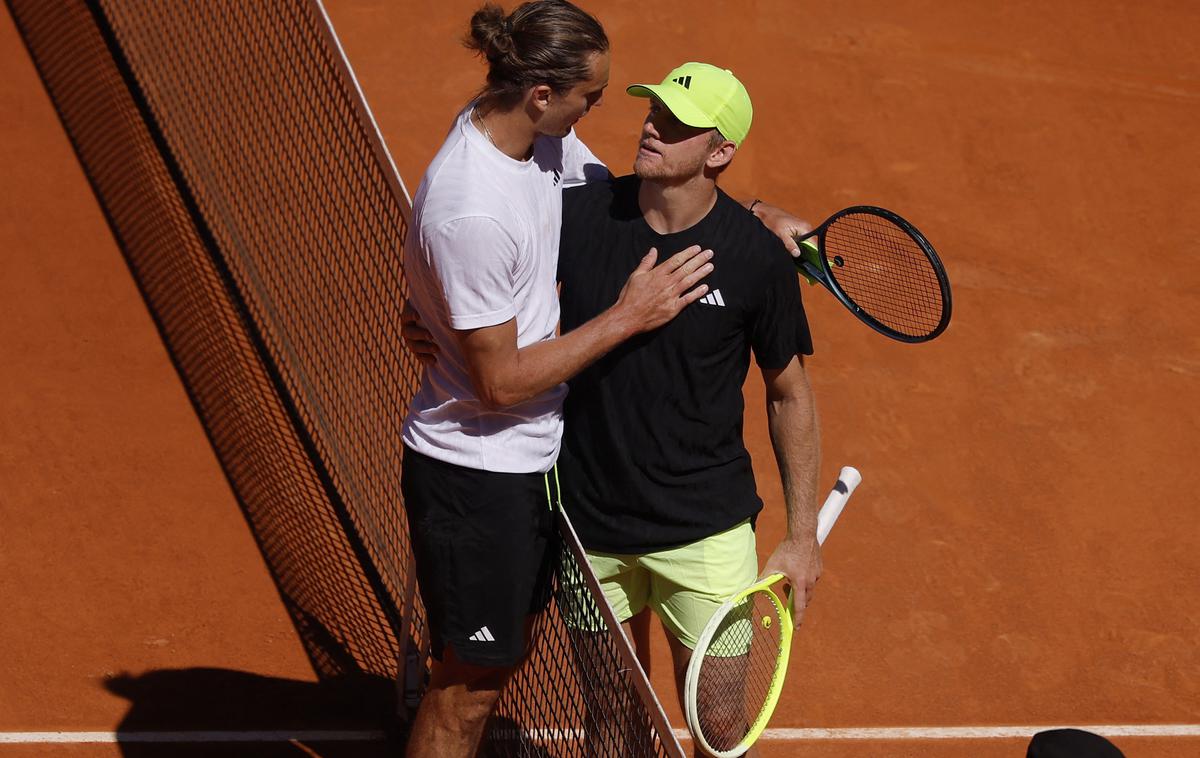 Alexander Zverev Alejandro Davidovich Fokina | Alejandro Davidovich Fokina je pošteno namučil Alexandra Zvereva. | Foto Reuters