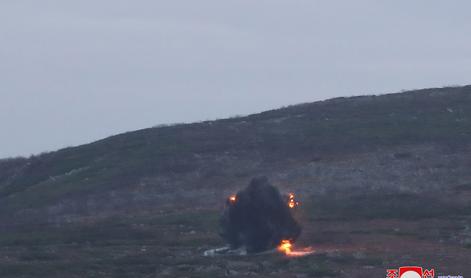 Severna Koreja poroča o preizkusu rakete z zelo veliko bojno glavo