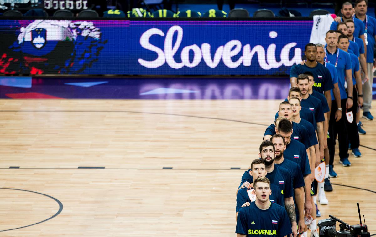 Slovenija na EuroBasketu | Foto Vid Ponikvar