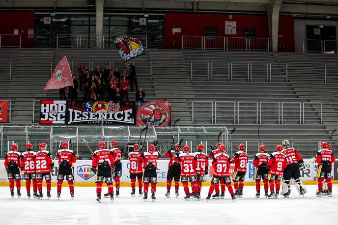 HDD Jesenice | Hokejisti Jesenic so ujeli imeniten zmagoviti ritem. | Foto Matic Klanšek Velej/Sportida