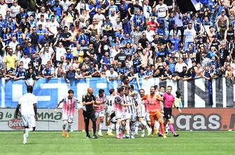 Atalanta kaznovana zaradi rasističnega incidenta, ki ga je obsodil tudi Infantino