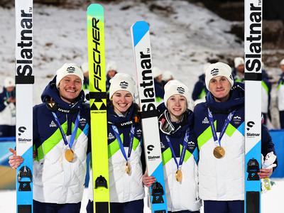 Primož Peterka po olimpijskem zlatu: Predazzo je bil nekoč naš drugi dom