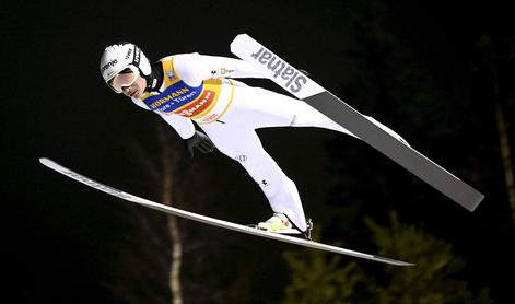 Izjemen slovenski dan: "rumeni" Lanišek do zmage, Prevc tretji!