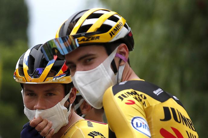 Primož Roglič Tom Dumoulin | Nizozemski kolesar Tom Dumoulin je po temeljitem premisleku ugotovil, da se še ne želi posloviti od profesionalnega kolesarstva. | Foto Reuters