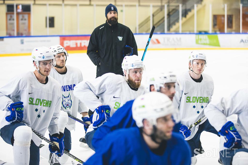 slovenska hokejska reprezentanca, trening, Bled