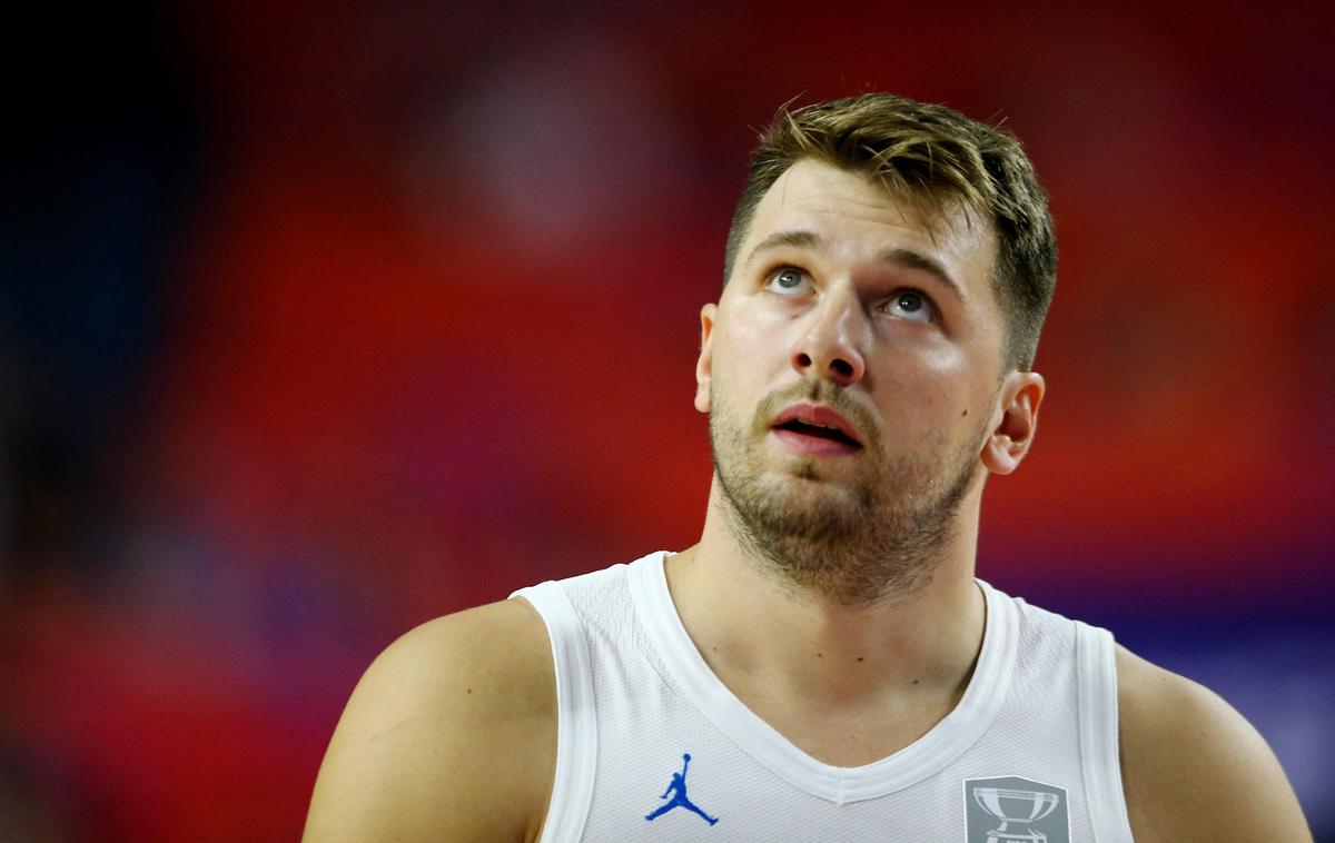 Luka Dončić | Luka Dončić verjame, da bodo s fanti danes zvečer pokazali pravi obraz. | Foto Guliverimage