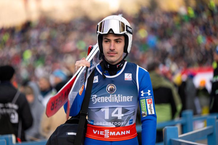 Timi Zajc, ki je bil na zadnjih dveh prvenstvih v poletih na posamični tekmi vselej med dobitniki kolajn, je zasedel 20. mesto. | Foto: Guliverimage