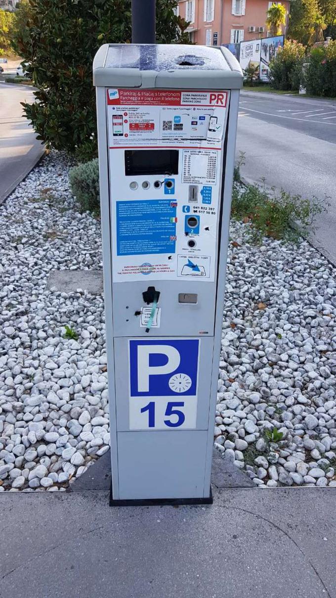 Parking avtomat vandalizem | Foto: STA ,