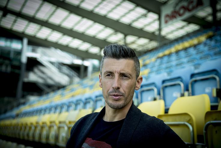 Leto 2019 je posebno za celjski klub. Ne le, da se je vrnil le Robert Koren, na tribune so se vrnili tudi organizirani navijači, skupina Celjski grofje. Korošec je zanikal, da bi bila to njegova "zasluga". | Foto: Ana Kovač