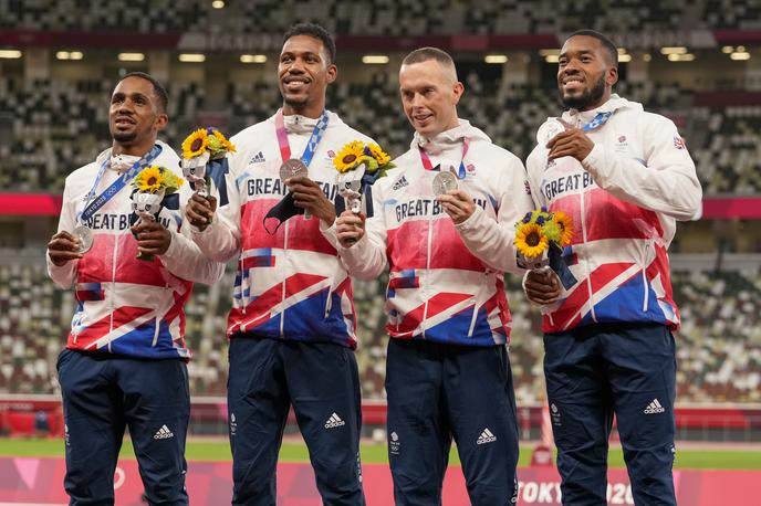 Chijindu Ujah | Britanska štafeta je ostala brez kolajne. | Foto Guliverimage