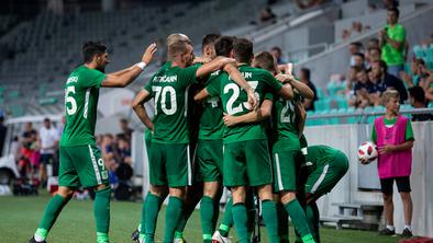 Olimpija zelo blizu napredovanja, Maribor v težavah