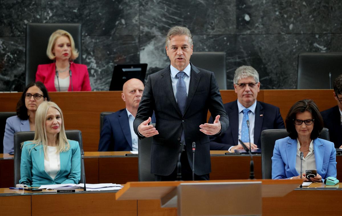 Robert Golob | Gibanje Svoboda z 21,4 odstotka utrjuje svoj položaj kot najmočnejša stranka leve sredine. | Foto STA