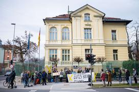 protest pred nemškim veleposlaništvom, Lützerath