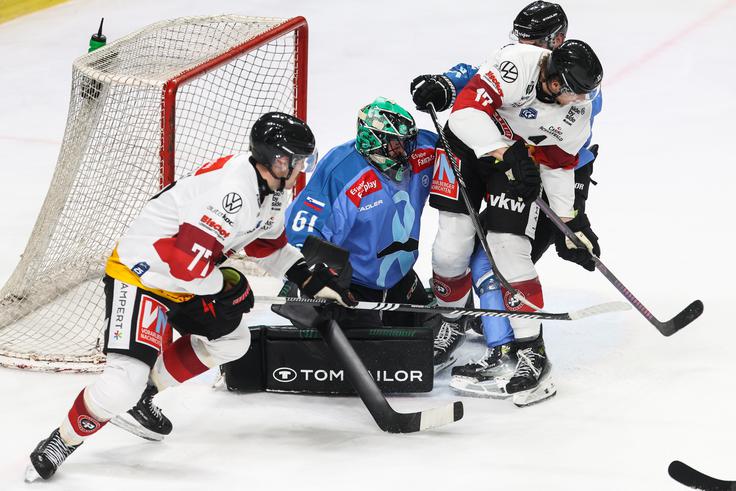 ICEHL: HK Olimpija Ljubljana - Pioneers Vorarlberg | Foto: Aleš Fevžer
