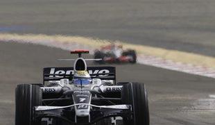Rosberg pred Masso na tretjem treningu
