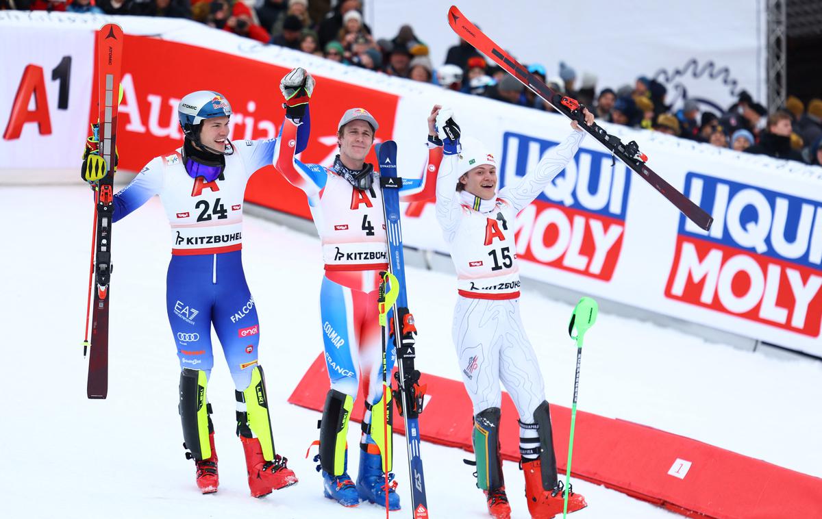 Kitzbühel Clement Noel | Clement Noel je zmagal četrtič v sezoni in že 14. v svetovnem pokalu. | Foto Reuters