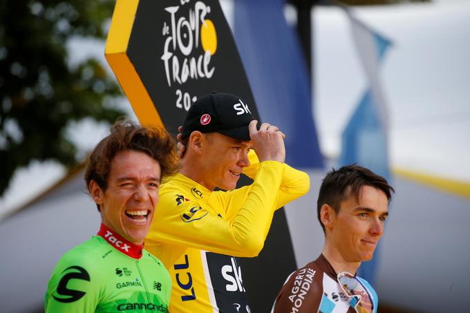 Rigoberto Uran (levo) je bil lani na slovitem francoskem Touru izvrsten drugi. | Foto: Reuters