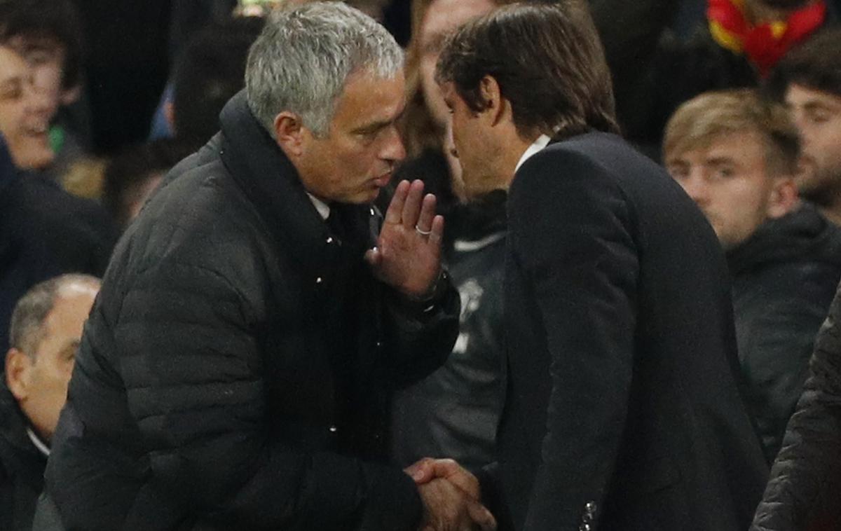 Antonio Conte, Jose Mourinho | Foto Reuters