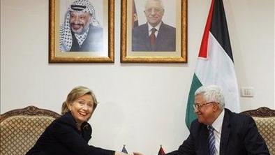 Clintonova podprla palestinsko državo