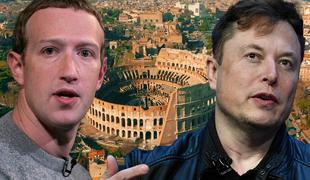 Se v rimskem Koloseju obeta dvoboj milijarderjev?