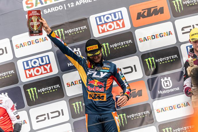 Lucas Coenen KTM Sardinija | Lucas Coenen, ki ima vsega 19 let, je prvi letos zmagal dve dirki prvenstva MXGP. | Foto KTM